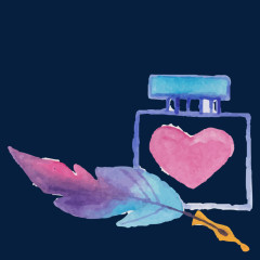 水彩瓶子矢量图