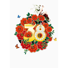 38妇女节海报主题