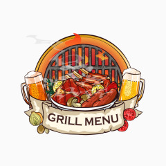 矢量啤酒和美食