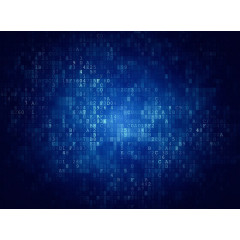 蓝色科技背景高清图片