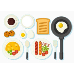 卡通健康膳食营养香肠