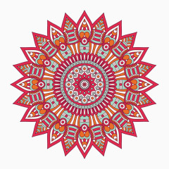 矢量元素波希米亚风格的婚礼请柬