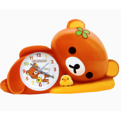 可爱创意小熊闹钟睡眠元素