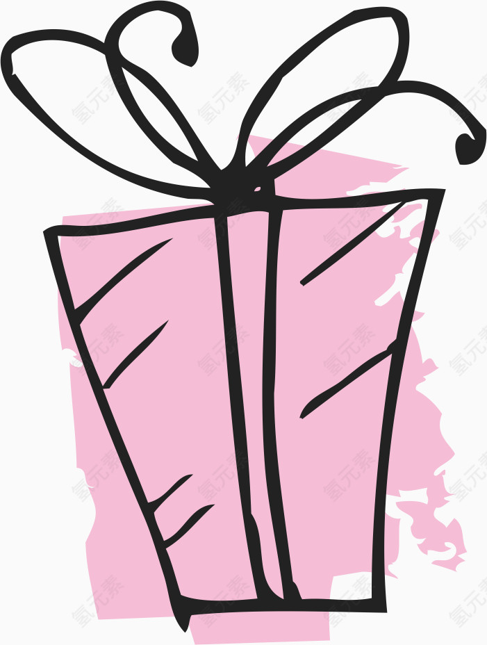 粉色礼盒