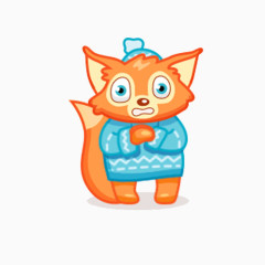 正在拜年的狐狸