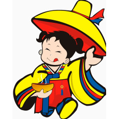 韩国儿童传统服饰