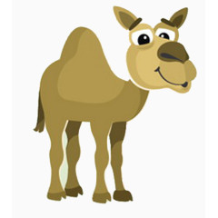 卡通骆驼