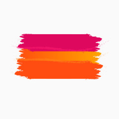 矢量水彩泼墨墨迹