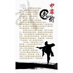 武术简介文案艺术字