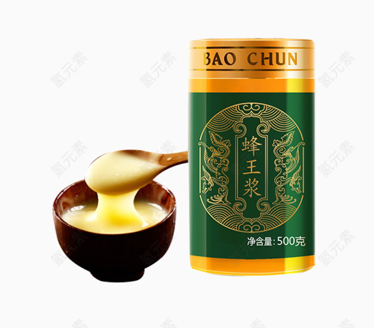 蜂王浆产品免抠素材