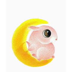 可爱老鼠蜡笔画