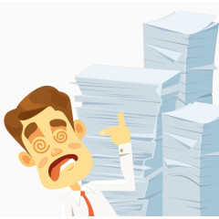 工作繁忙的商务人士