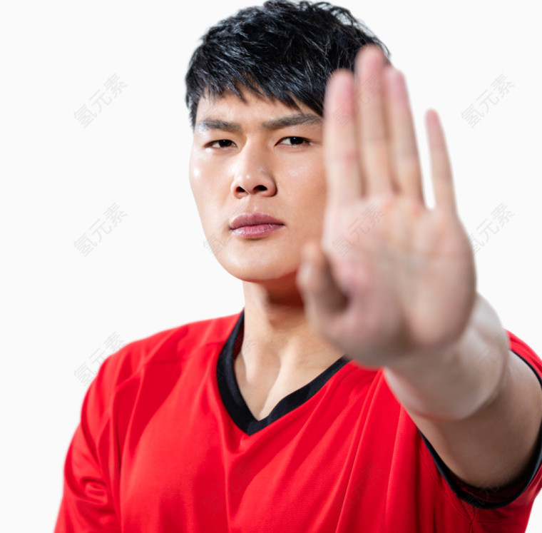 拒绝毒品手势