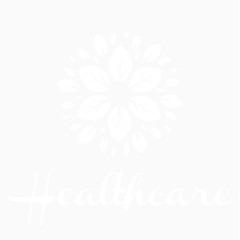 白色平面关爱健康公益标识