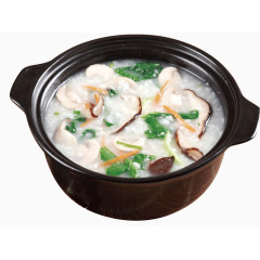 砂锅海鲜粥