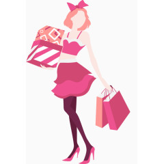 高清卡通元素    妇女节素材