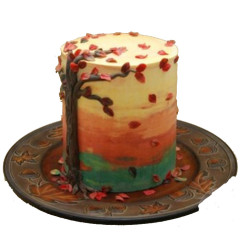 樱花意境古典创意蛋糕