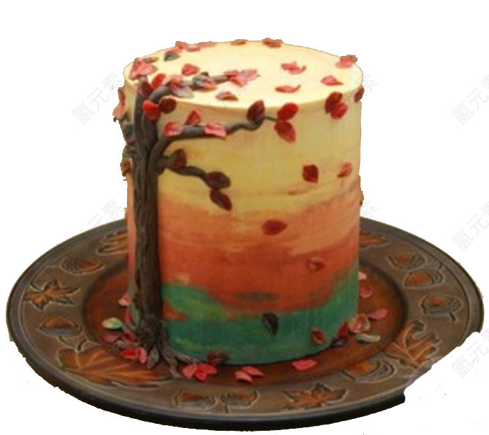 樱花意境古典创意蛋糕