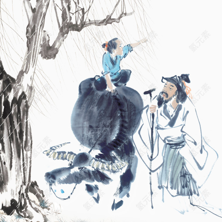 牧童遥指杏花村