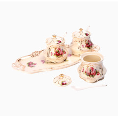 欧式调味罐三件套装