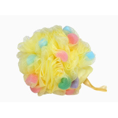 多色按摩海绵沐浴球