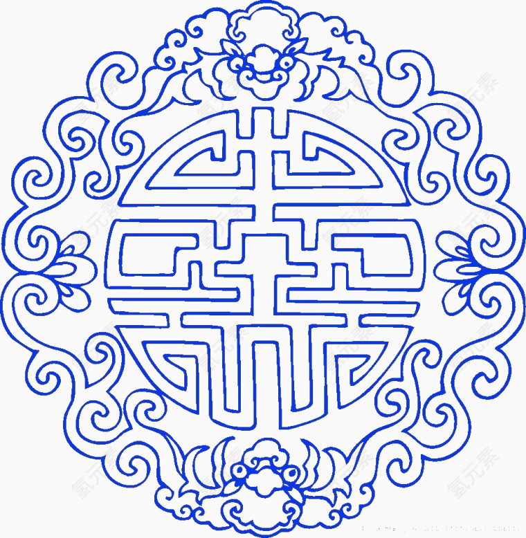 青花瓷图案