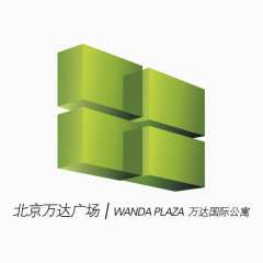 北京万达广场标识