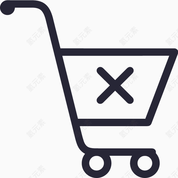 clear-shopping-cart-vector