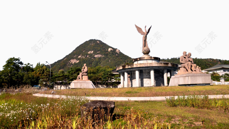青瓦台外景风光