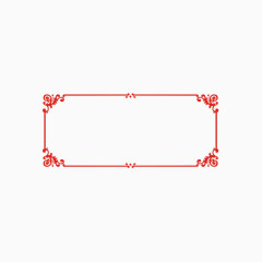 中国风喜庆边框纹理装饰