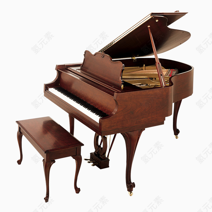 复古钢琴