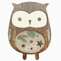 木片猫头鹰