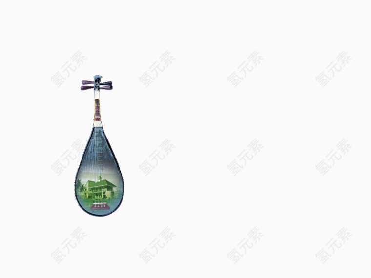 创意中国风琵琶艺术