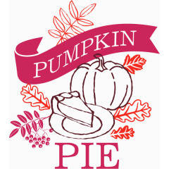 感恩节矢量花纹