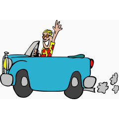 卡通白肤图片背景金发