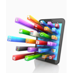 iPad上的立体图标