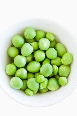 一碗青豆蔬菜