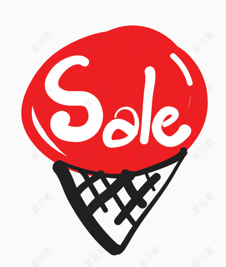 SALE手绘涂鸦矢量素材