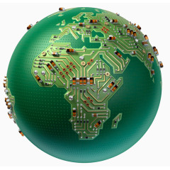 创意电子元件广告