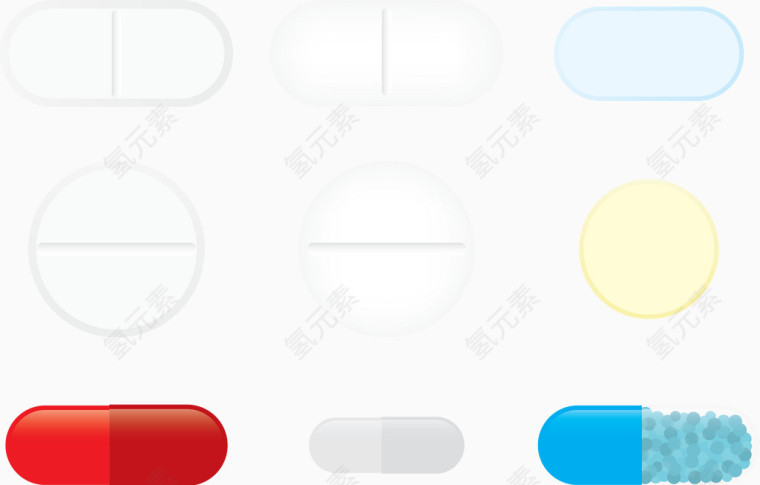 胶囊效果图
