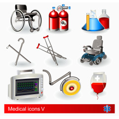 医疗器械矢量素材