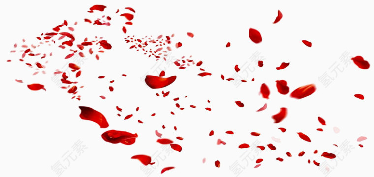 花瓣爱情甜蜜素材