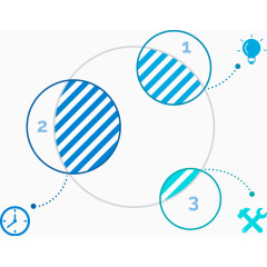 矢量手绘PPT标签