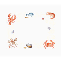 矢量海鲜图片