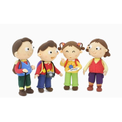 四个小学生