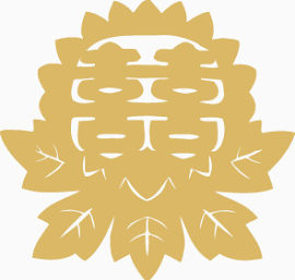 矢量双喜图案