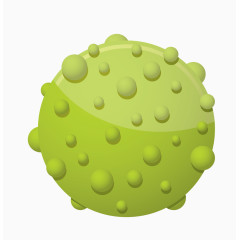 矢量细菌病毒素材