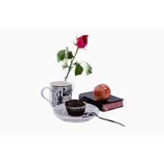 休闲的早餐时光