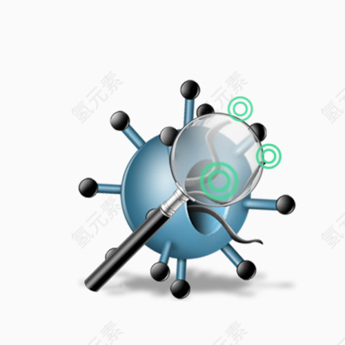 多节点小球放大镜