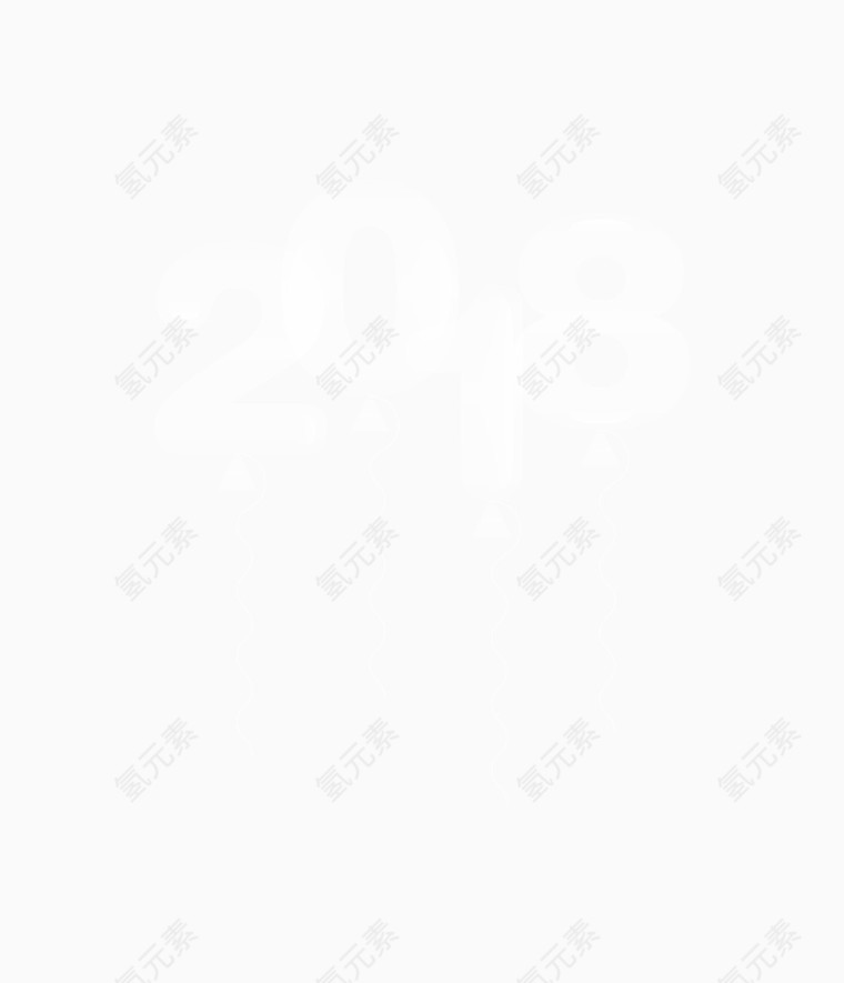 矢量气球2018